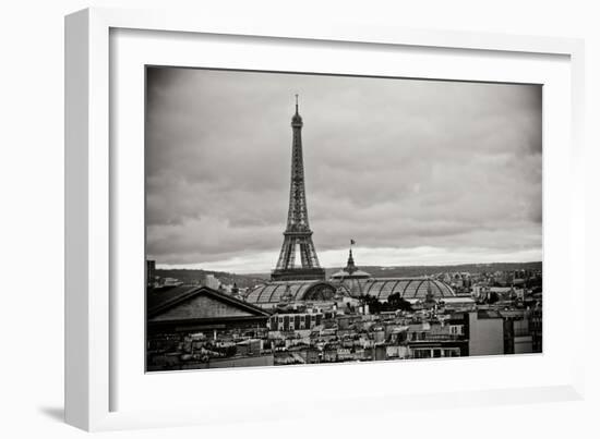 Paris BW II-Erin Berzel-Framed Photographic Print