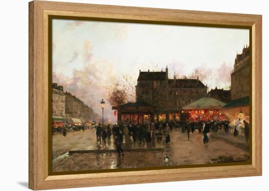 Paris by Night (France)-Luigi Loir-Framed Premier Image Canvas