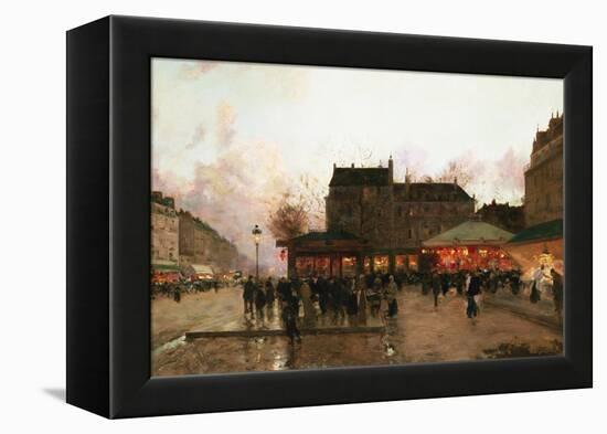 Paris by Night (France)-Luigi Loir-Framed Premier Image Canvas