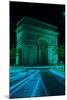 Paris by Night II-Joseph Eta-Mounted Art Print