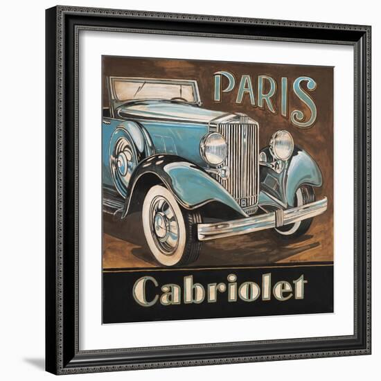 Paris Cabriolet-Gregory Gorham-Framed Premium Giclee Print