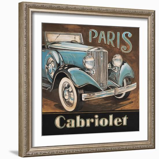 Paris Cabriolet-Gregory Gorham-Framed Art Print