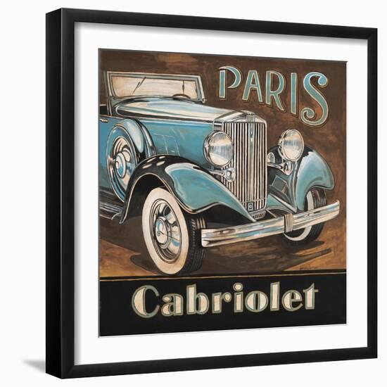 Paris Cabriolet-Gregory Gorham-Framed Art Print