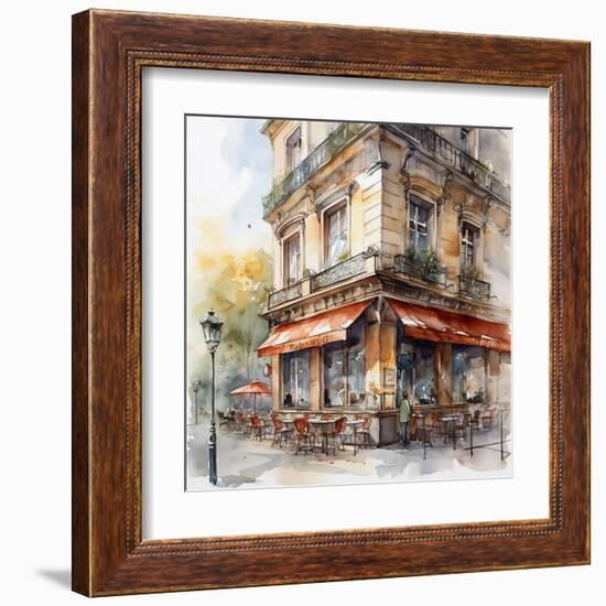 Paris Cafe 11-LSR Design Studio-Framed Art Print