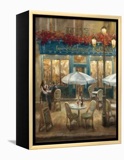 Paris Cafe I Crop-Danhui Nai-Framed Stretched Canvas