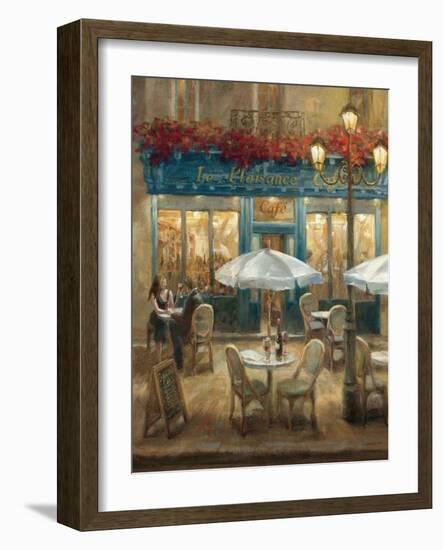 Paris Cafe I Crop-Danhui Nai-Framed Art Print