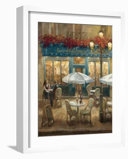 Paris Cafe I Crop-Danhui Nai-Framed Art Print