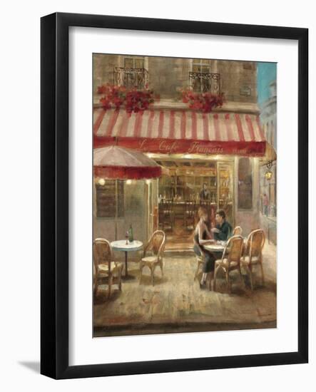 Paris Cafe II Crop-Danhui Nai-Framed Art Print