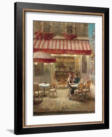 Paris Cafe II Crop-Danhui Nai-Framed Art Print