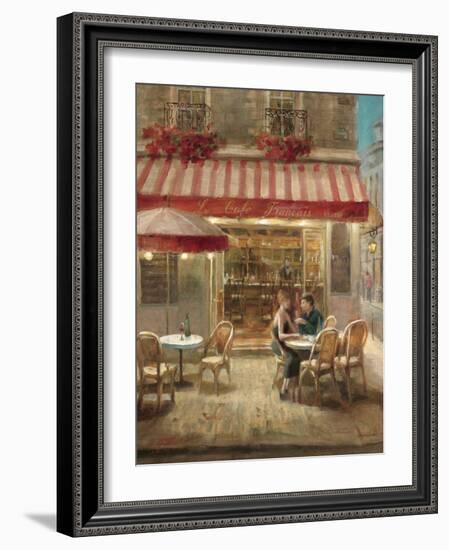 Paris Cafe II Crop-Danhui Nai-Framed Art Print