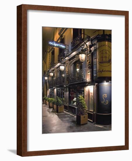 Paris Cafe III-Rita Crane-Framed Photographic Print