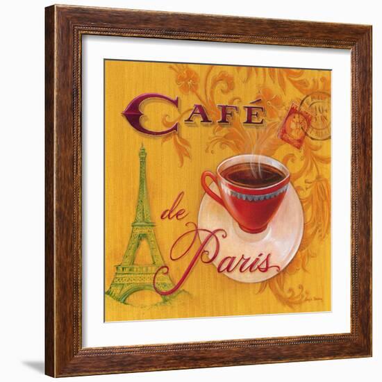 Paris Café-Angela Staehling-Framed Art Print