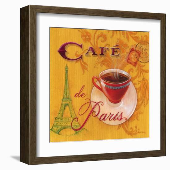 Paris Café-Angela Staehling-Framed Art Print