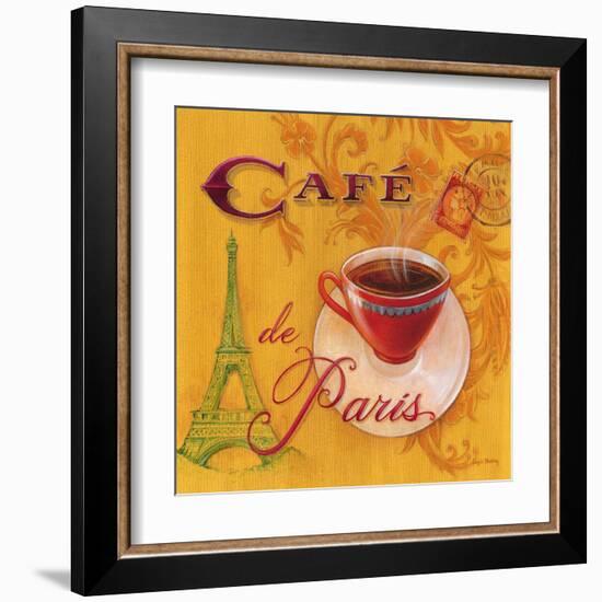 Paris Café-Angela Staehling-Framed Art Print
