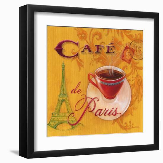 Paris Café-Angela Staehling-Framed Art Print