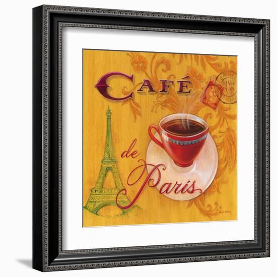 Paris Café-Angela Staehling-Framed Art Print