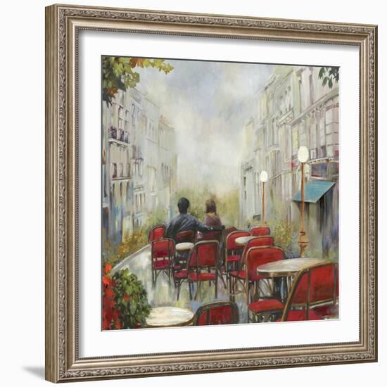 Paris Café-Anna Polanski-Framed Art Print