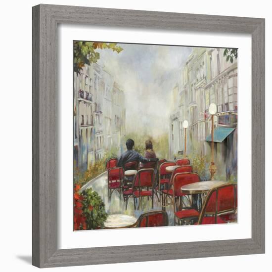 Paris Café-Anna Polanski-Framed Art Print