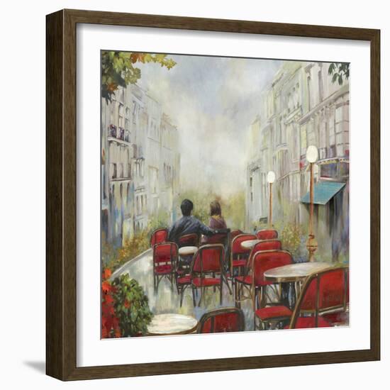 Paris Café-Anna Polanski-Framed Art Print