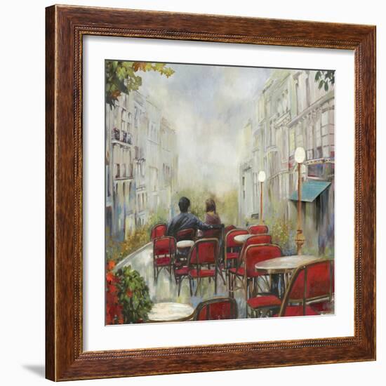 Paris Café-Anna Polanski-Framed Art Print