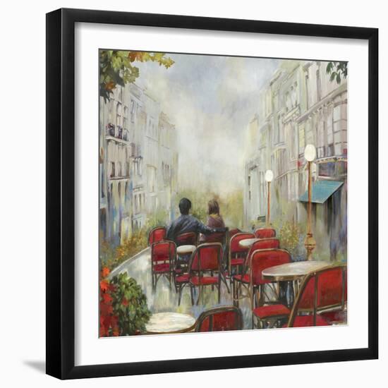 Paris Café-Anna Polanski-Framed Art Print