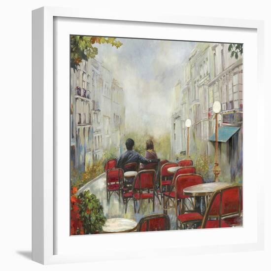 Paris Café-Anna Polanski-Framed Art Print