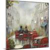 Paris Café-Anna Polanski-Mounted Art Print