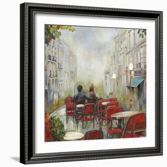 Paris Café-Anna Polanski-Framed Art Print