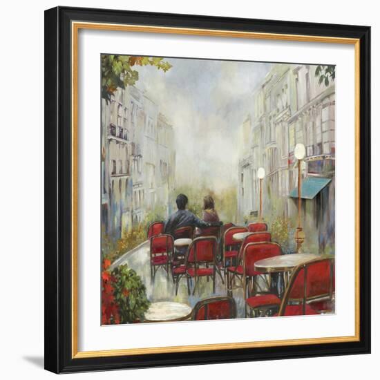 Paris Café-Anna Polanski-Framed Art Print