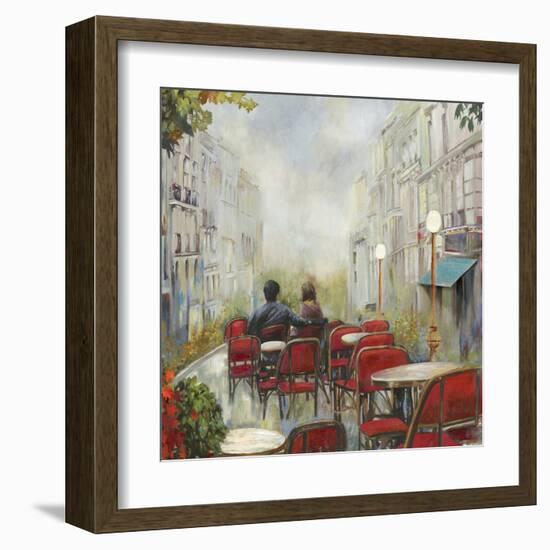 Paris Café-Anna Polanski-Framed Art Print