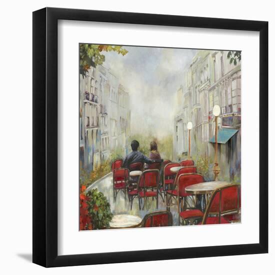 Paris Café-Anna Polanski-Framed Art Print