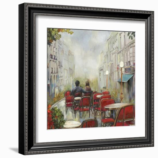 Paris Café-Anna Polanski-Framed Art Print