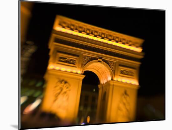Paris Casino, Arc d' Triomphe, Las Vegas, Nevada, USA-Walter Bibikow-Mounted Photographic Print