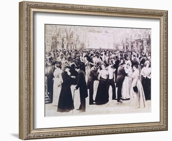 Paris Casino, Paris, France 19th Century-null-Framed Giclee Print