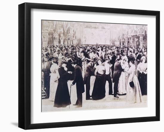 Paris Casino, Paris, France 19th Century-null-Framed Giclee Print