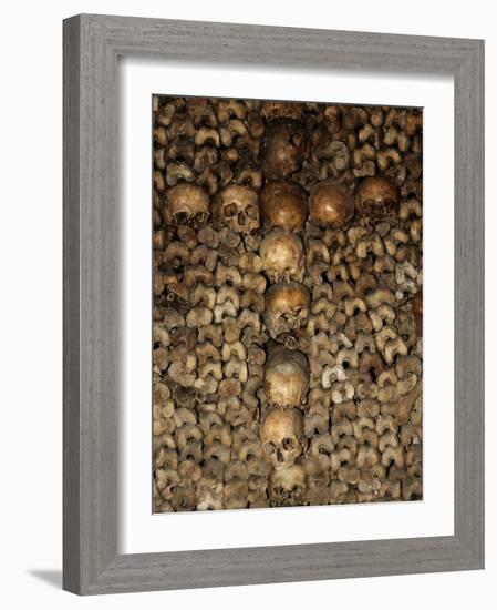 Paris Catacombs, Paris, France, Europe-Godong-Framed Photographic Print