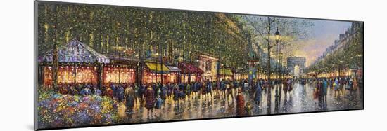 Paris Champs Elysees-Guy Dessapt-Mounted Giclee Print