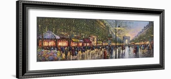 Paris Champs Elysees-Guy Dessapt-Framed Giclee Print