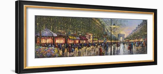 Paris Champs Elysees-Guy Dessapt-Framed Giclee Print