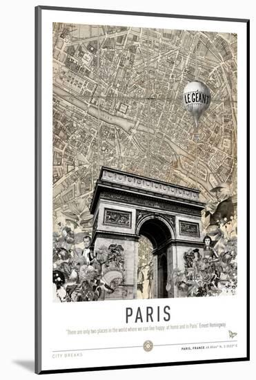 Paris (City Breaks)-Simon Goggin-Mounted Photographic Print