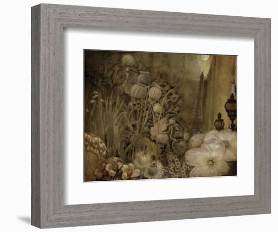 Paris-City of Flowers-Dawne Polis-Framed Art Print