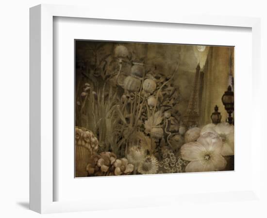 Paris-City of Flowers-Dawne Polis-Framed Art Print