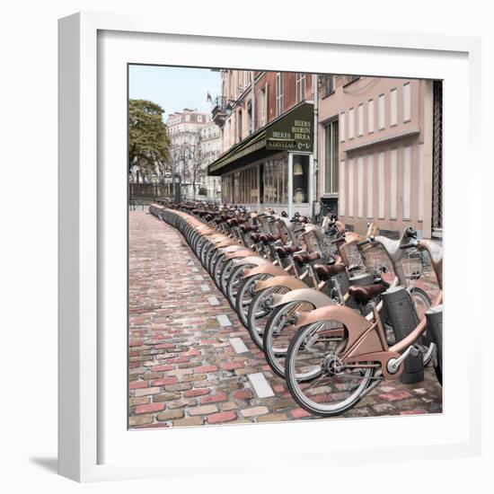 Paris City Ride #2-Alan Blaustein-Framed Photographic Print