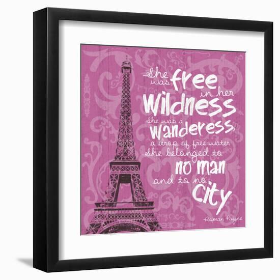 Paris City-Lauren Gibbons-Framed Art Print