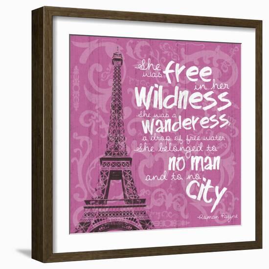 Paris City-Lauren Gibbons-Framed Art Print