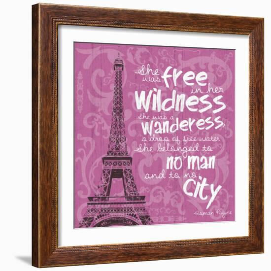 Paris City-Lauren Gibbons-Framed Art Print