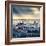 Paris Cityscape Taken from Montmartre-dellm60-Framed Art Print