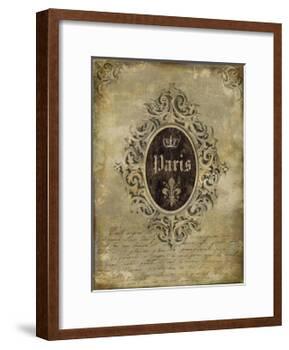 Paris Classique I-Oliver Jeffries-Framed Giclee Print