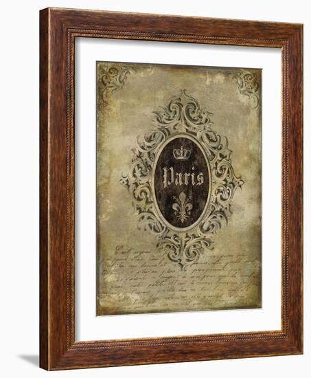 Paris Classique I-Oliver Jeffries-Framed Art Print