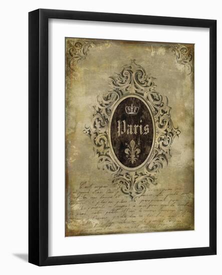 Paris Classique I-Oliver Jeffries-Framed Art Print